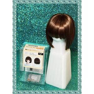 BJD 1/3 Volks Super Dollfie Dream Smart Doll DD W-170D Charcoal Brown Wig 8/9